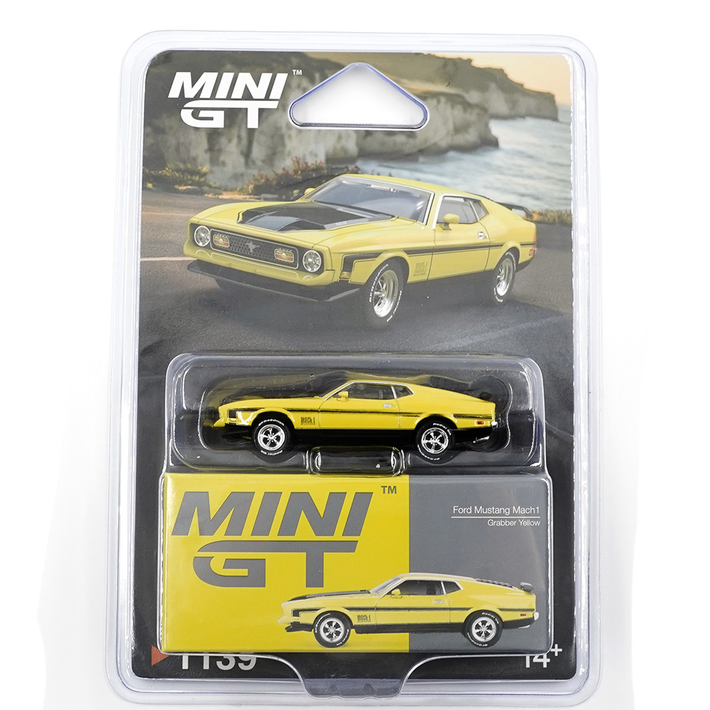 FORD MUSTANG MACH1 GRABBER YELLOW