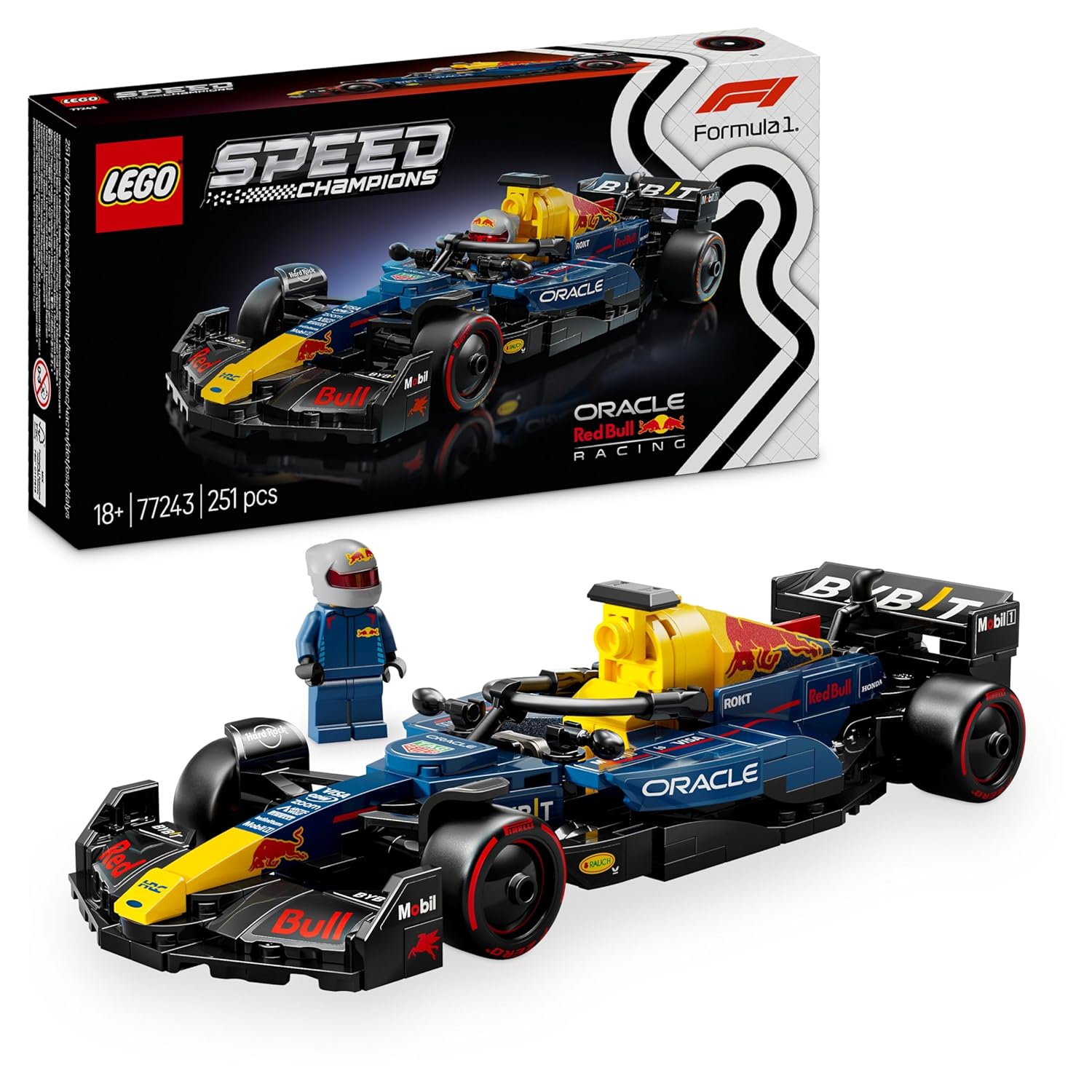 LEGO SPEED CHAMPIONS ORACLE RED BULL RACING RB20 F1 RACE CAR VEHICLE S