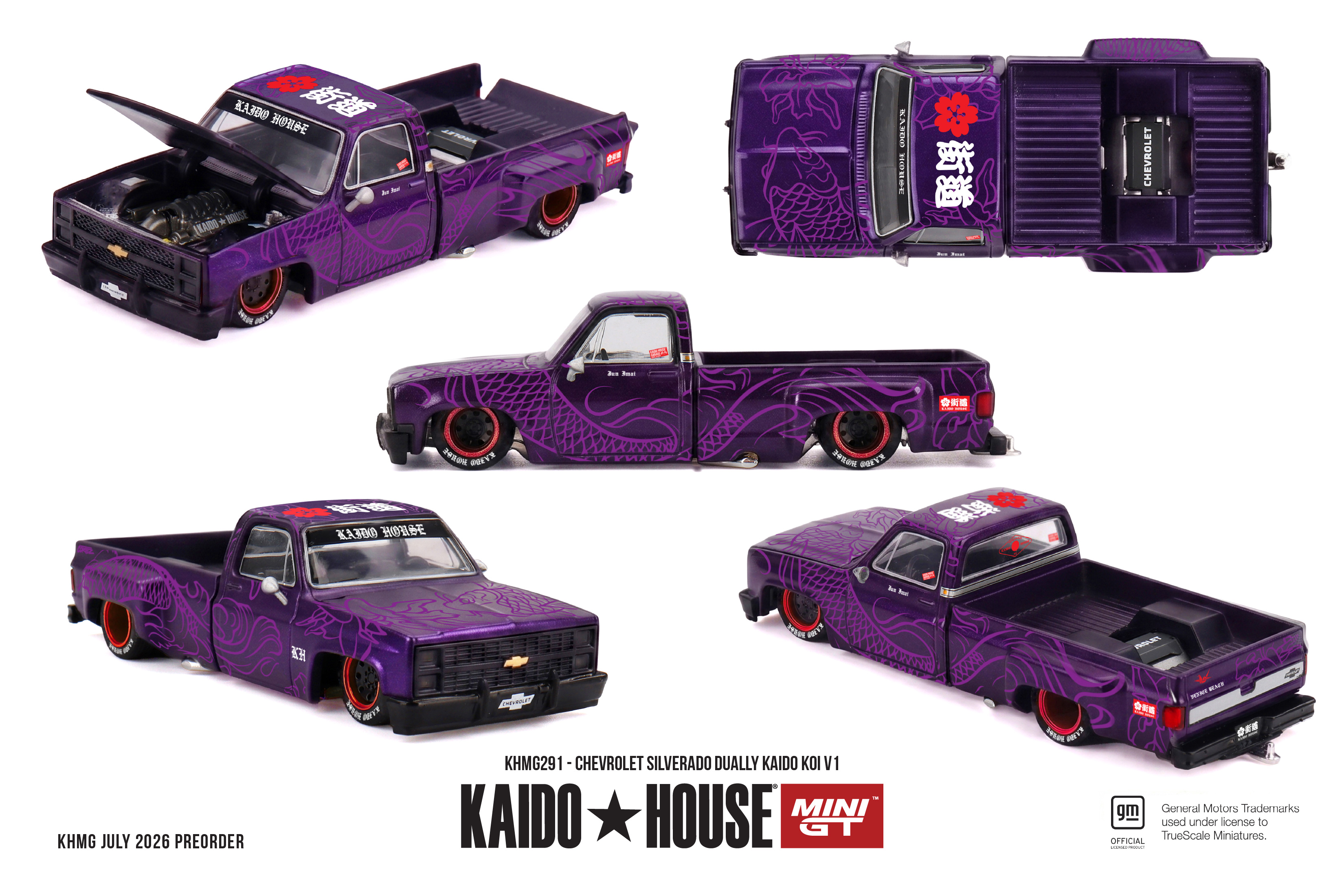 PREORDER CHEVROLET SILVERADO DUALLY KAIDO KOI V1