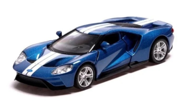74 FORD GT BLUE