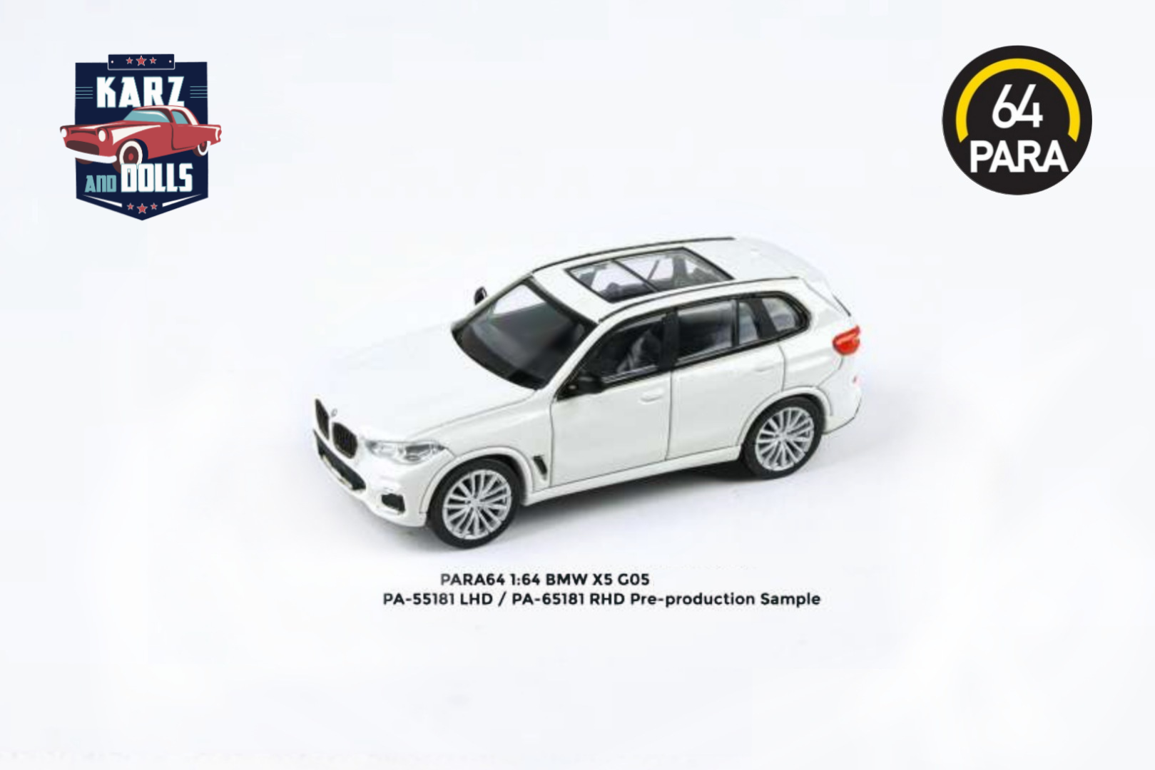 PARA64 BMW X5 GO5 MINERAL WHITE RHD