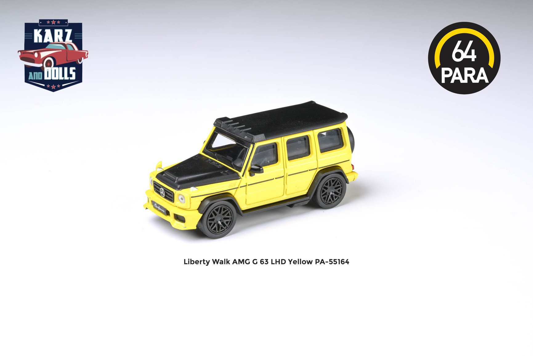 PARA64 LBWK MERCEDES AMG G63 YELLOW LHD