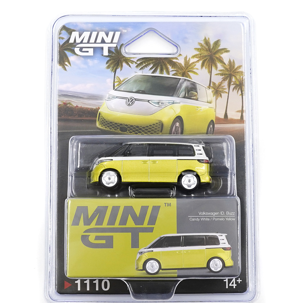 MINI GT VOLKSWAGEN IDBUZZ CANDY WHITE POMELO YELLOW    