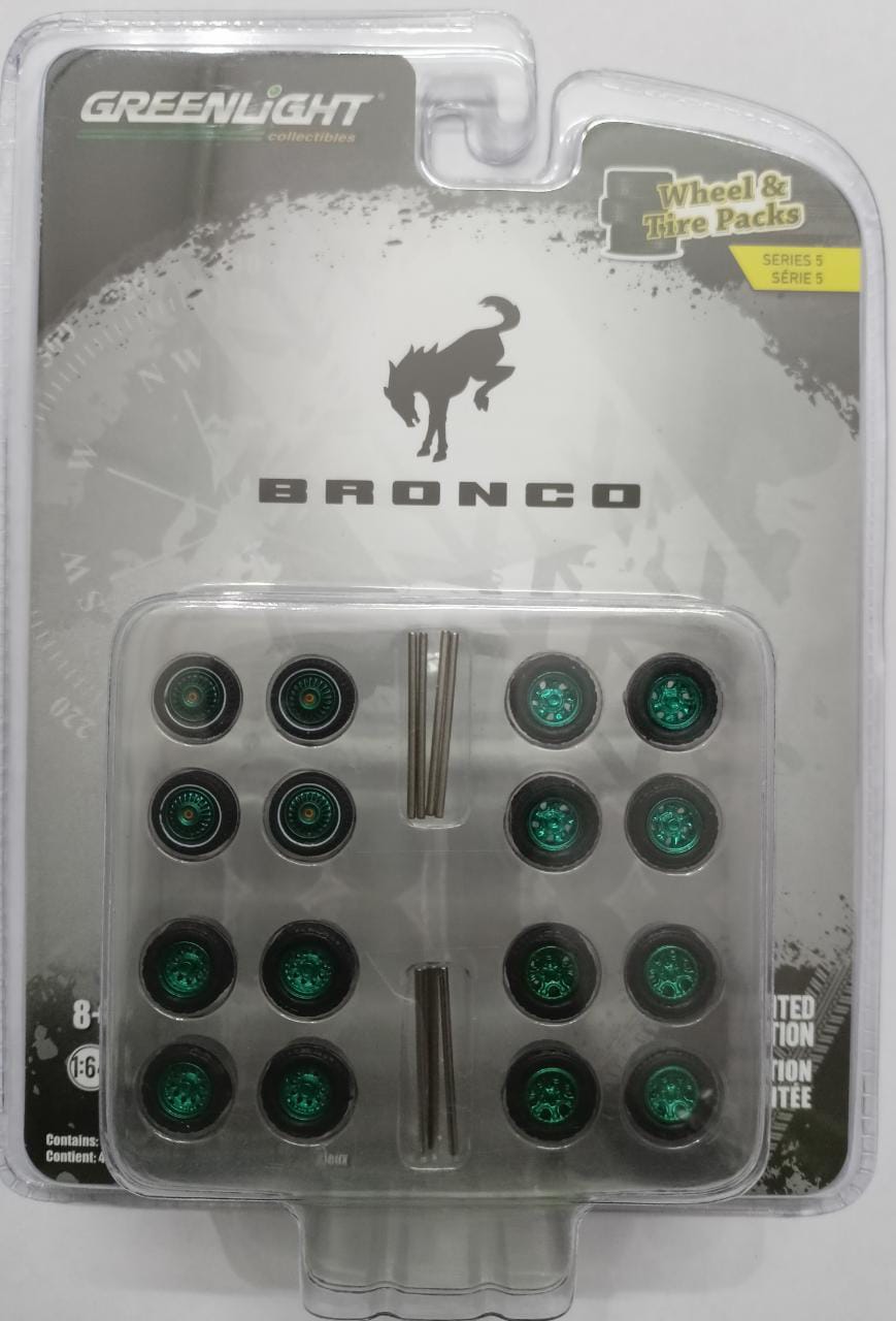 BRONCO WHEELS AND TIRES PACK CHASE 