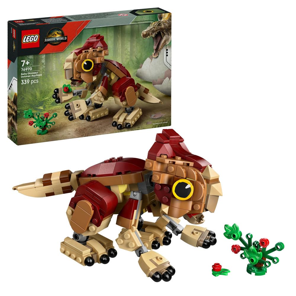 WORLD BABY DINOSAUR DOLORES AQUILOPS TOY SET