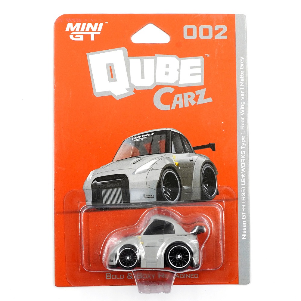 NISSAN GT-R R35 LB WORKS TYPE 1,REAR WING VER 1 MATTE GREY