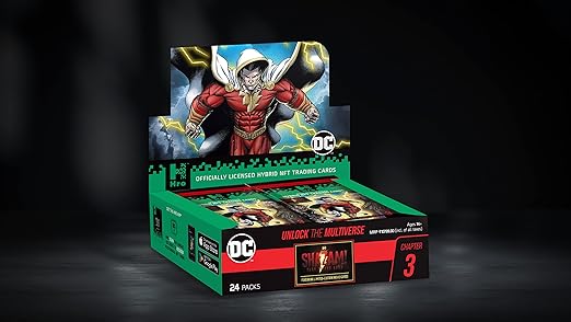 SHAZAM 24-PACK MEGA BOOSTER BOX, 168 CARDS
