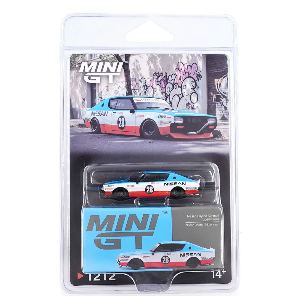 NISSAN SKYLINE KENMERI LIBERTY WALK NISSAN RACING '75 CONCEPT 