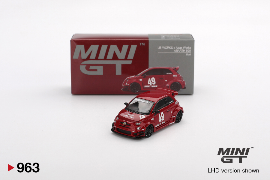 LB-WORKS X ABAS WORKS ABARTH 595 RED    