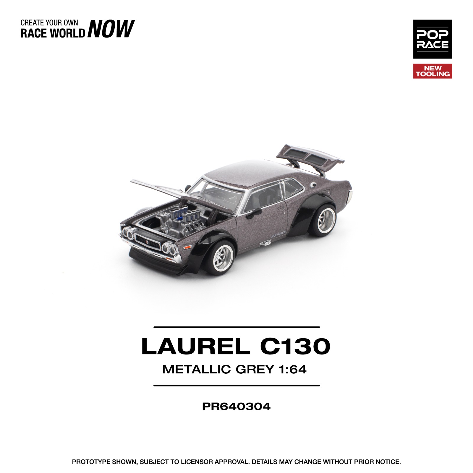 LAUREL C130 METALLIC GREY NEW TOOLING