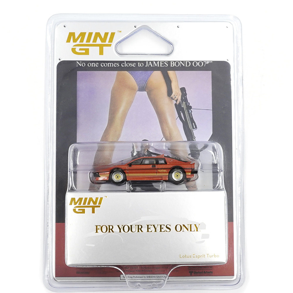 MINI GT LOTUS ESPRIT TURBO COPPER FIRE METALLIC FOR YOUR EYES ONLY