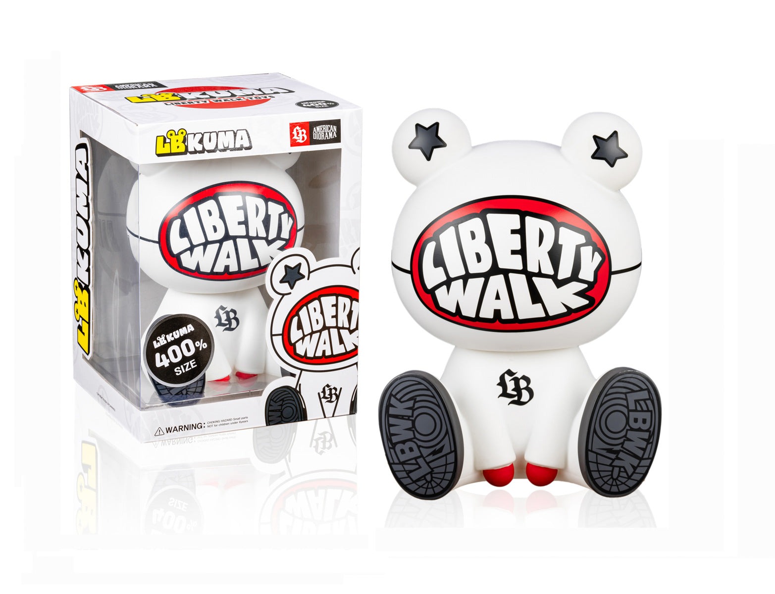 AMERICAN DIORAMA LIBERTY WALK LB KUMA 400  STYLE 02 F40 STYLE 28CM