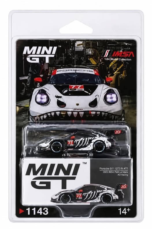 PORSCHE 911 GT3 R 77 AO RACING 2025 IMSA PETIT LE MANS | KarzandDolls