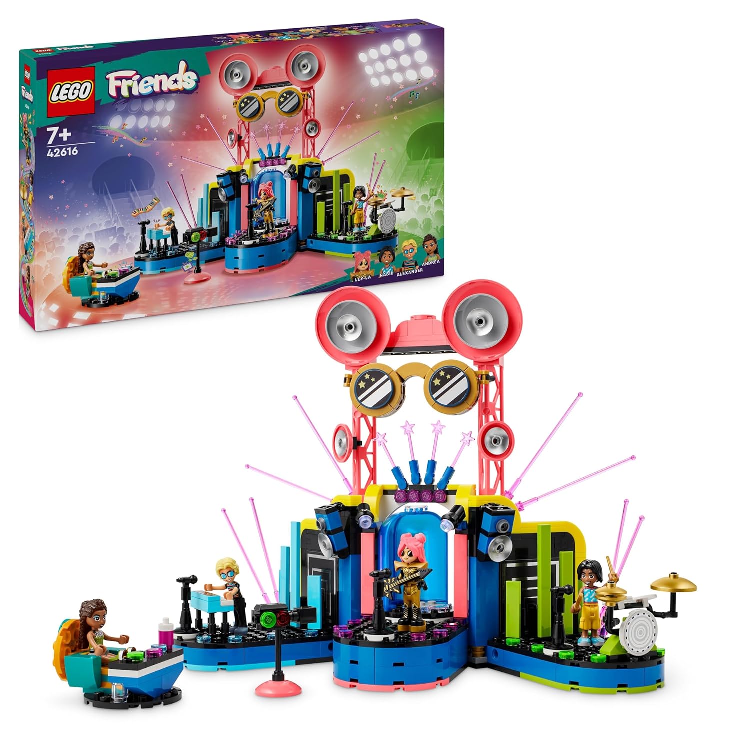 LEGO FRIENDS HEARTLAKE CITY MUSIC TALENT SHOW TOY 669 PIECES