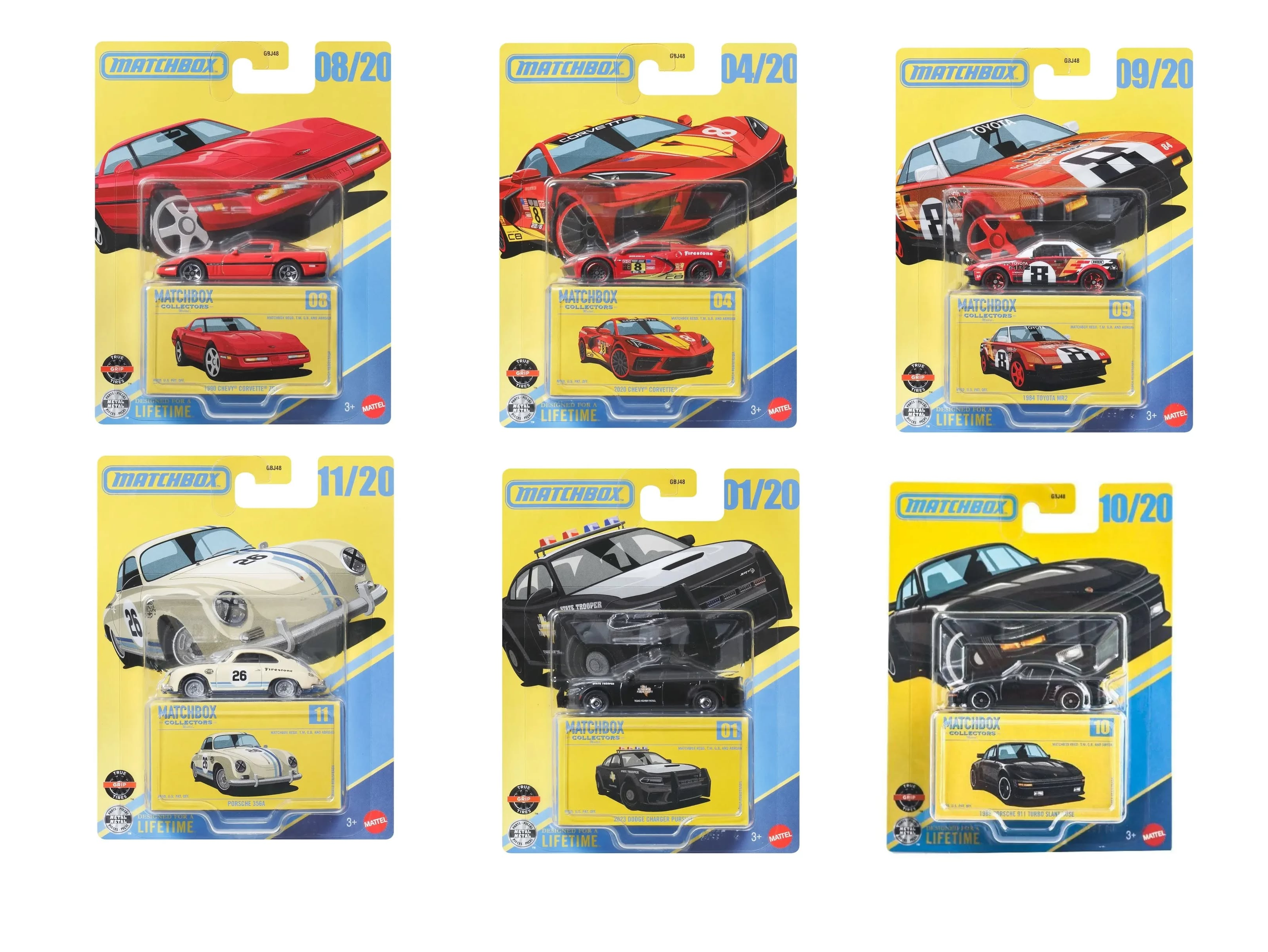 MATCHBOX COLLECTORS MIX FOR 2026 PACK OF 6 