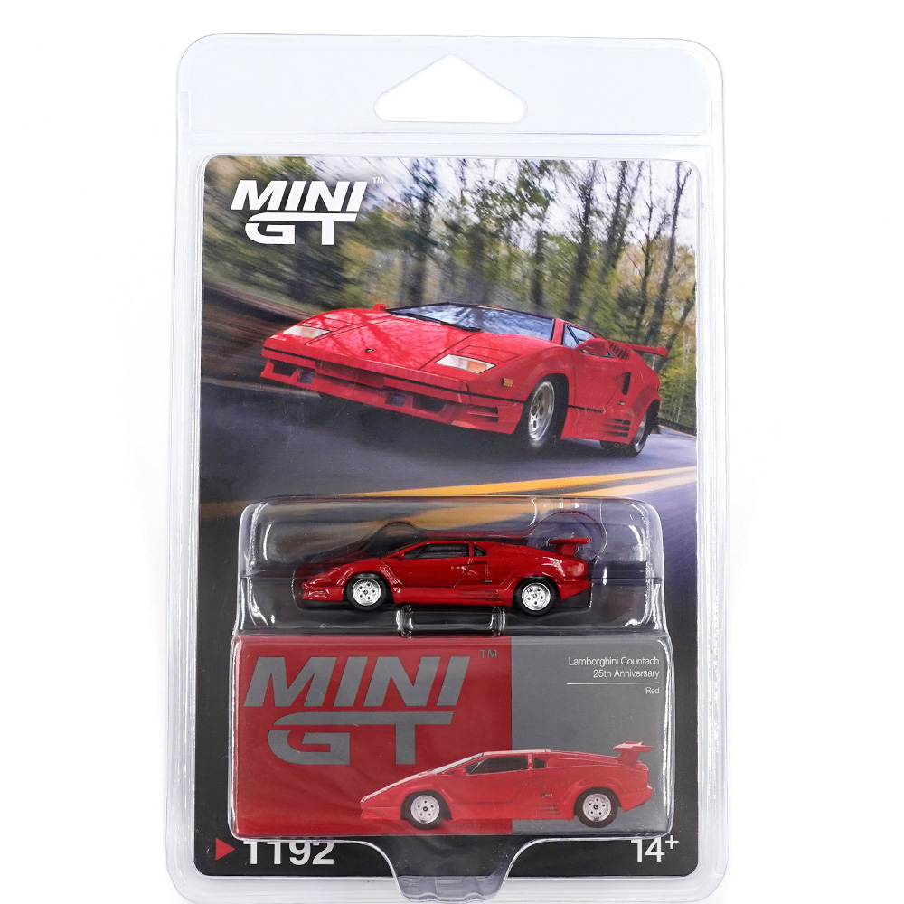 LAMBORGHINI COUNTACH 25TH ANNIVERSARY RED 