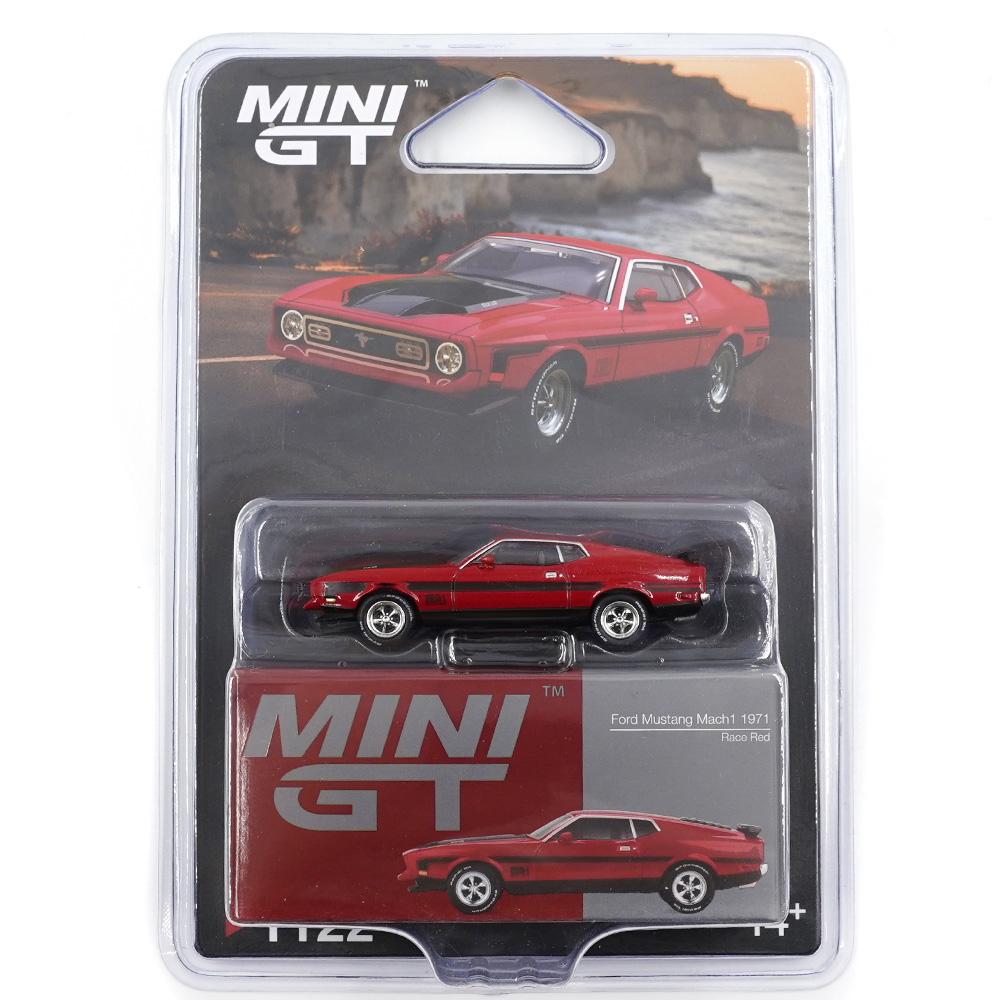 FORD MUSTANG MACH1 1971 RACE RED