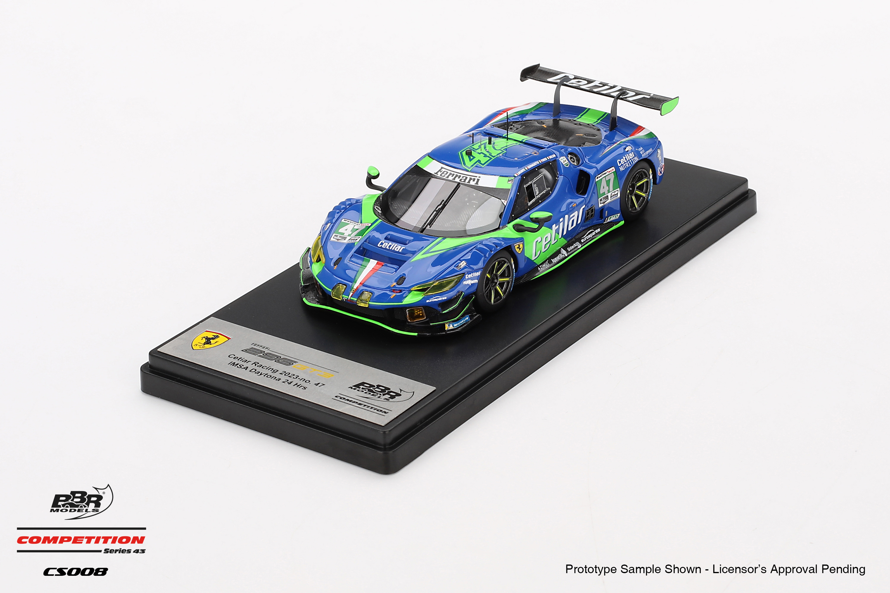 FERRARI 296 GT3 47 CETILAR RACING 2023 IMSA DAYTONA 24 HRS