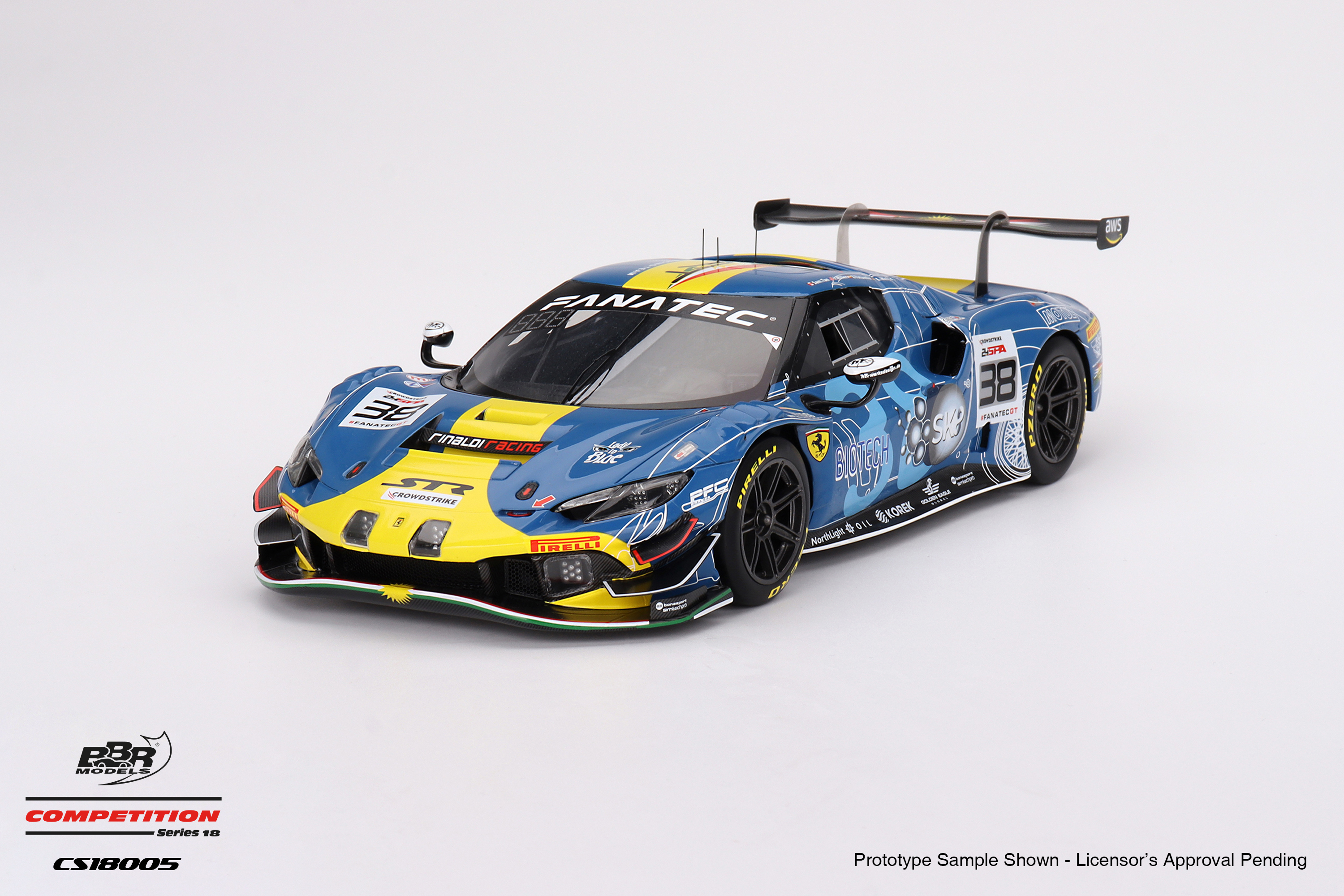 FERRARI 296 GT3 ST RACING 2023  NO38 24 HRS OF SPA