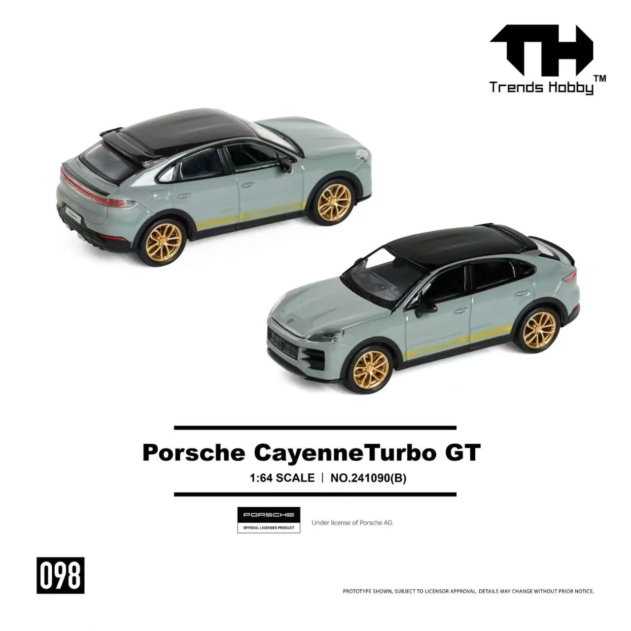PORSCHE CAYENNE TURBO GT - CEMENT GREY 
