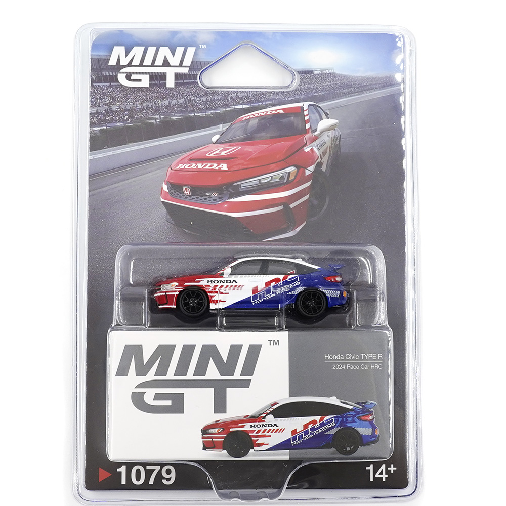 MINI GT HONDA CIVIC TYPE R 2024 PACE CAR HRC
