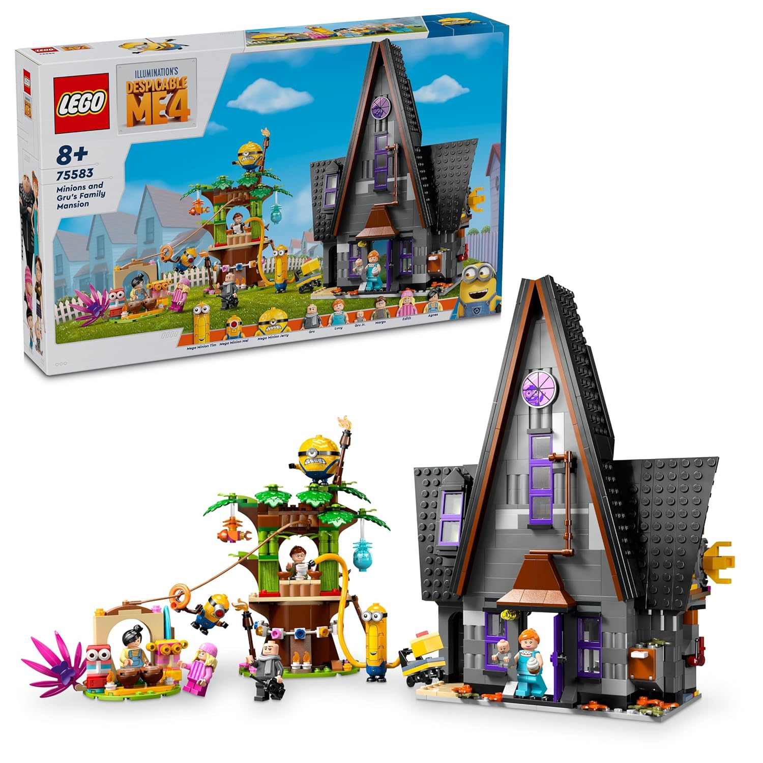 LEGO DESPICABLE ME 4 MINIONS AND GRU'S FAMILY 