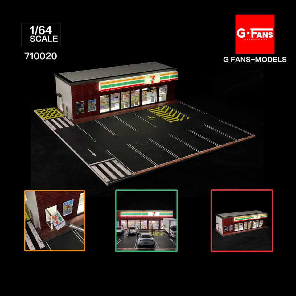 7-ELEVEN DIORAMA 