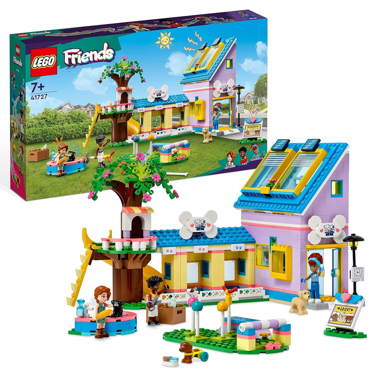 LEGO FRIENDS DOG RESCUE CENTER BUILDING TOY SET 617 PIECES