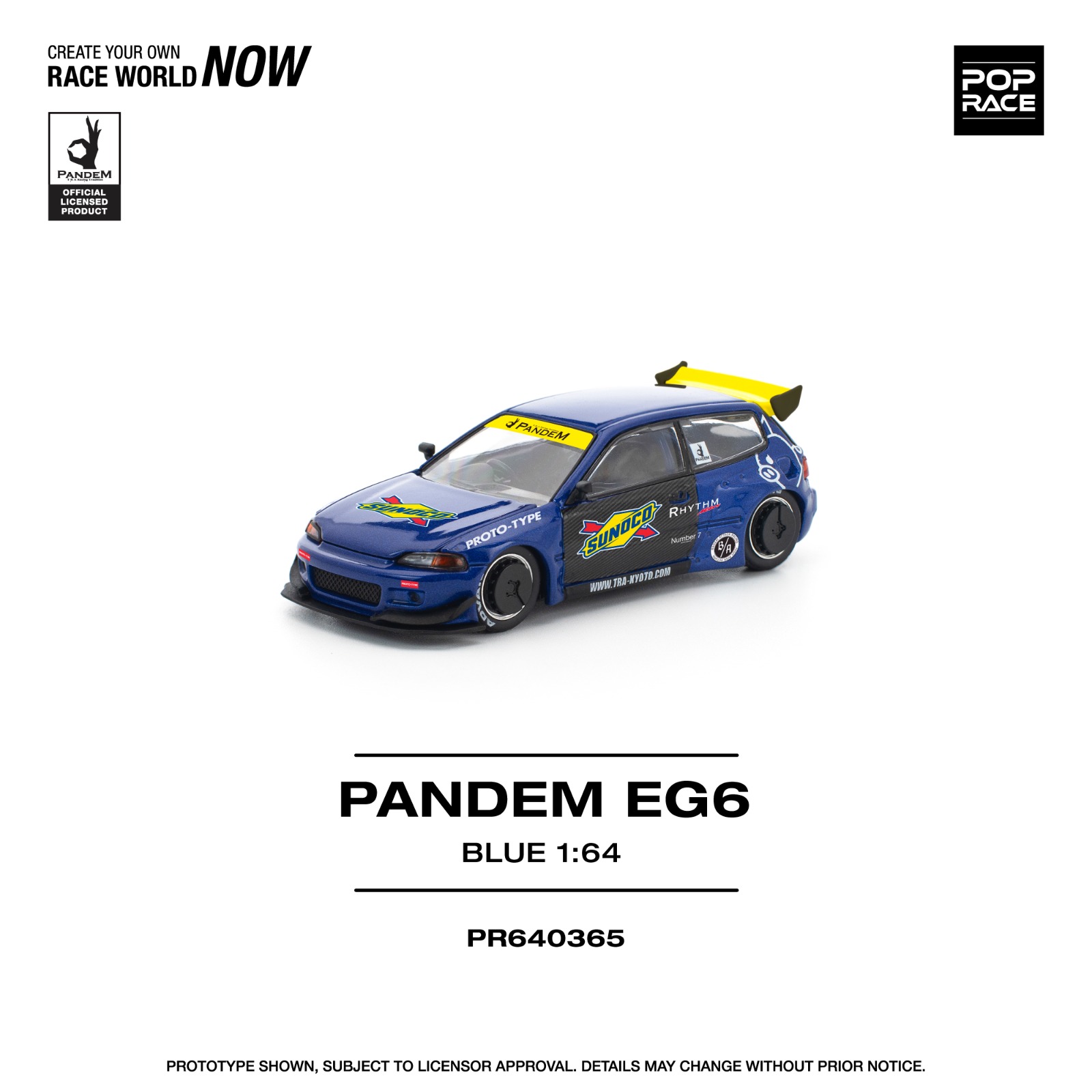 PANDEM CIVIC EG6 BLUEBLACK