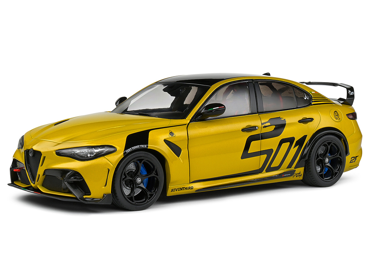 ALFA ROMEO GIULIA GTA NAGEMAAKT YELLOW 2022 S1806905 