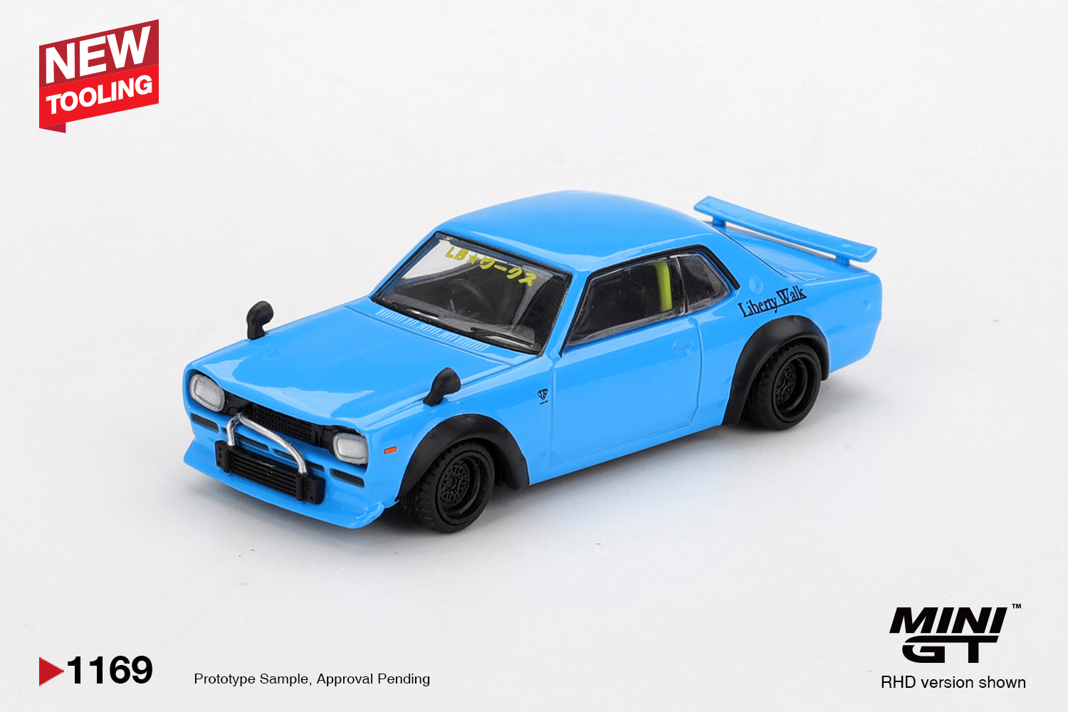 NISSAN LB WORKS HAKOSUKA BABY BLUE 
