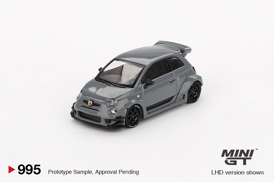 MINI GT ABARTH 595 LB-WORKS X ABAS WORKS GREY
