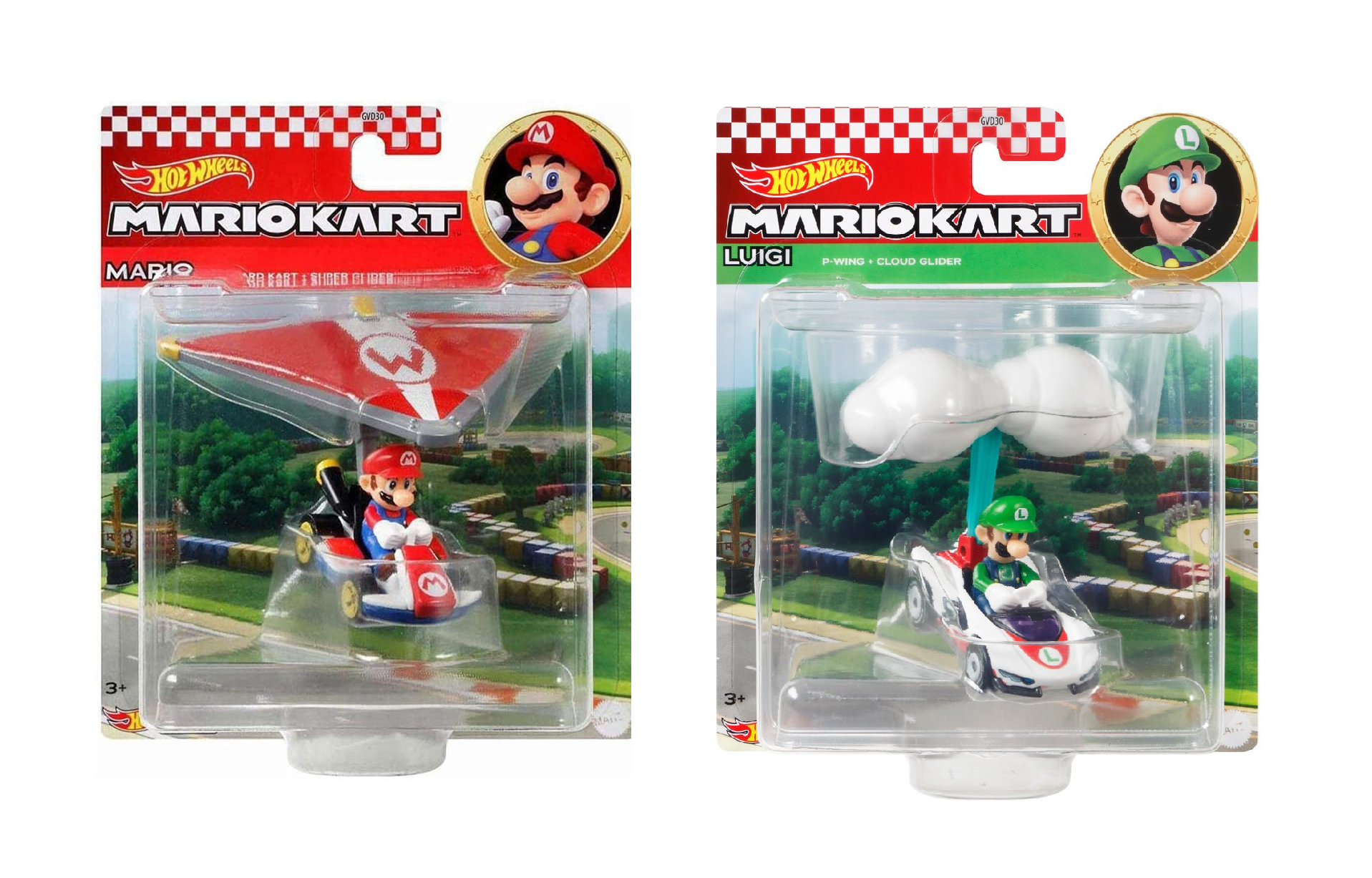HOT WHEELS MARIO KART MARIO WITH LUIGI