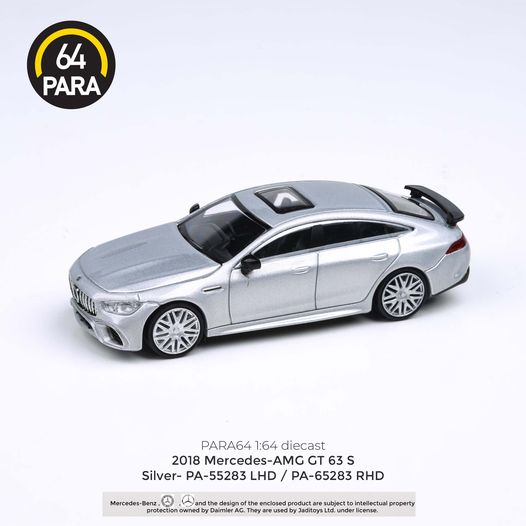 PARA64 MERCEDES AMG GT 63 S SILVER