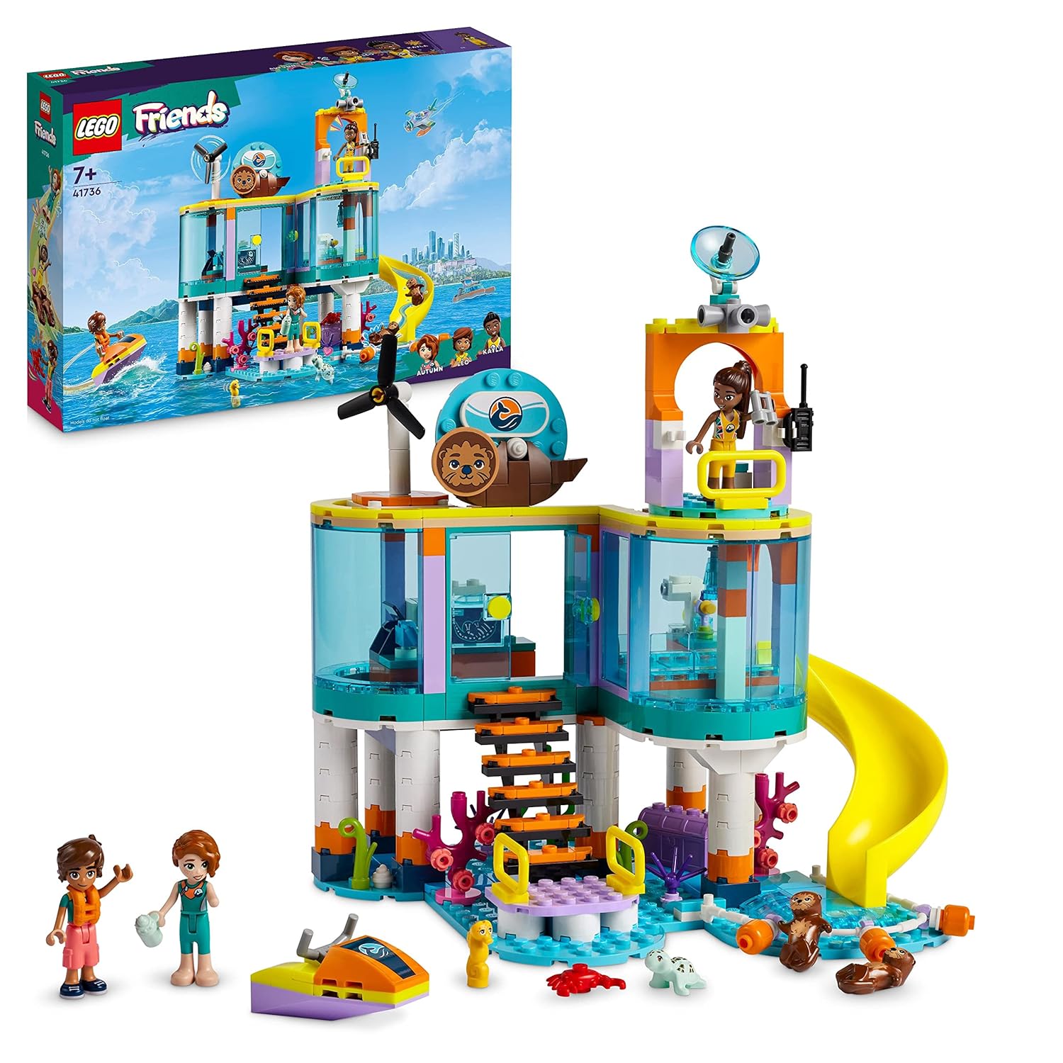 LEGO FRIENDS SEA RESCUE CENTER BUILDING TOY SET 376 PIECES