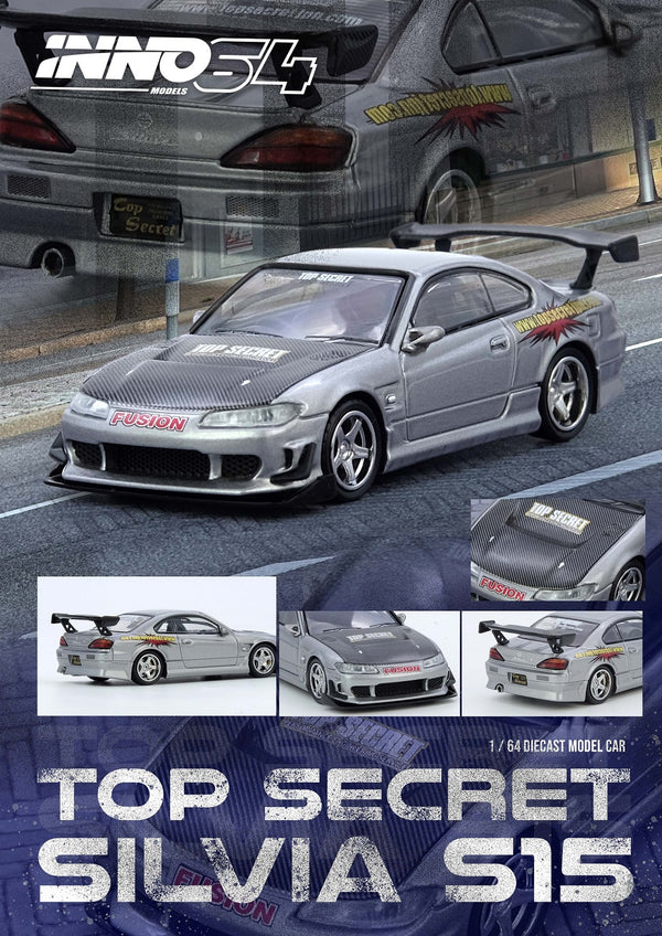 TOP SECRET SILVIA S15 SILVER