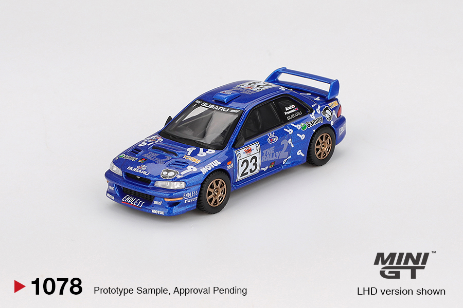 SUBARU IMPREZA WRC99 23 2000 ACROPOLIS RALLY