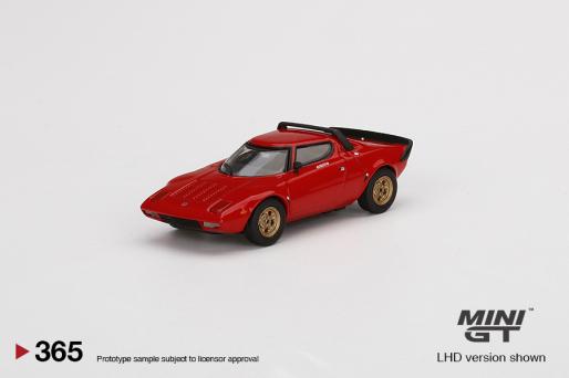 MINI GT LANCIA STRATOS HF STRADALE ROSSO ARANCIO | KarzandDolls