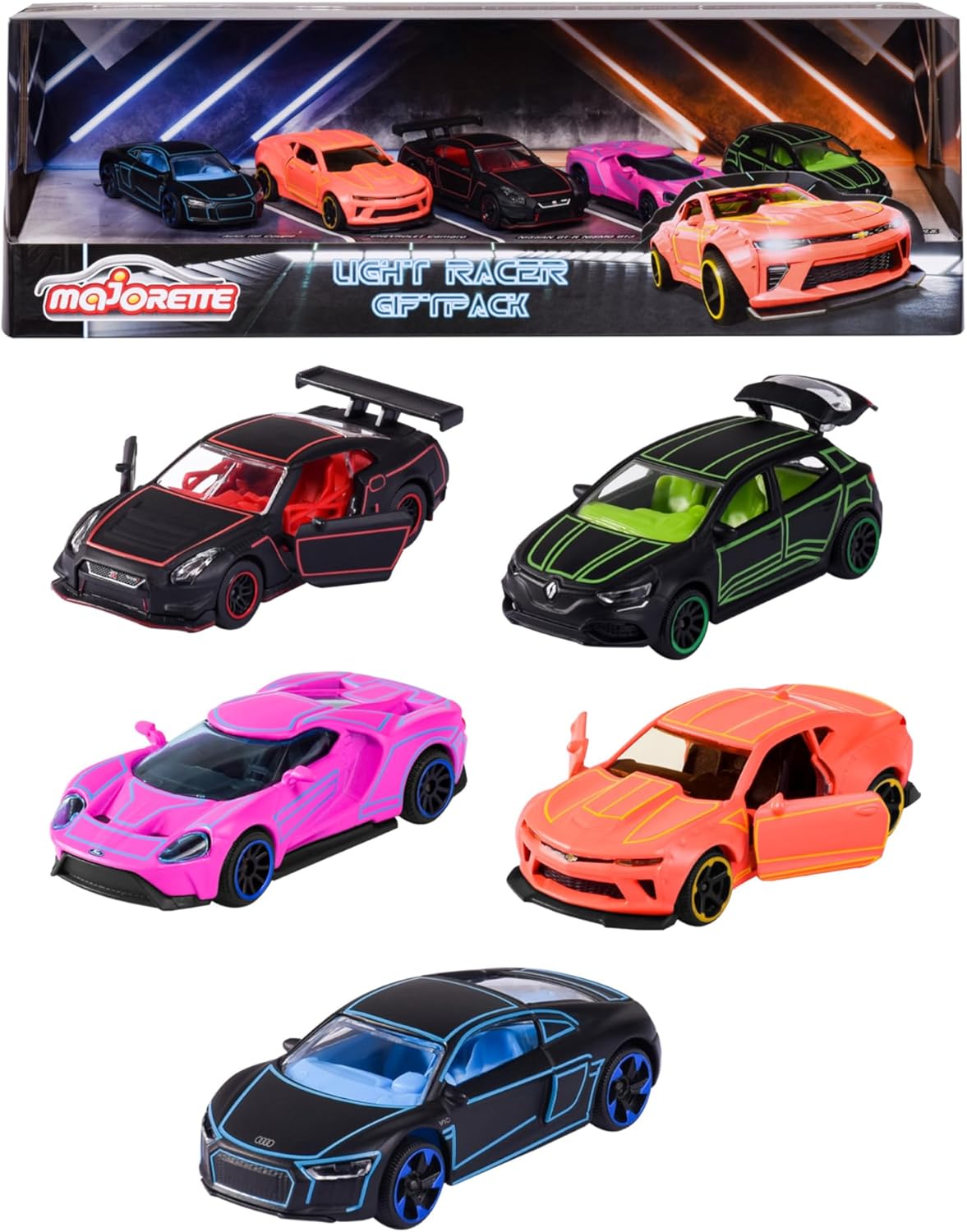 MAJORETTE LIGHT RACER GIFTPACK 