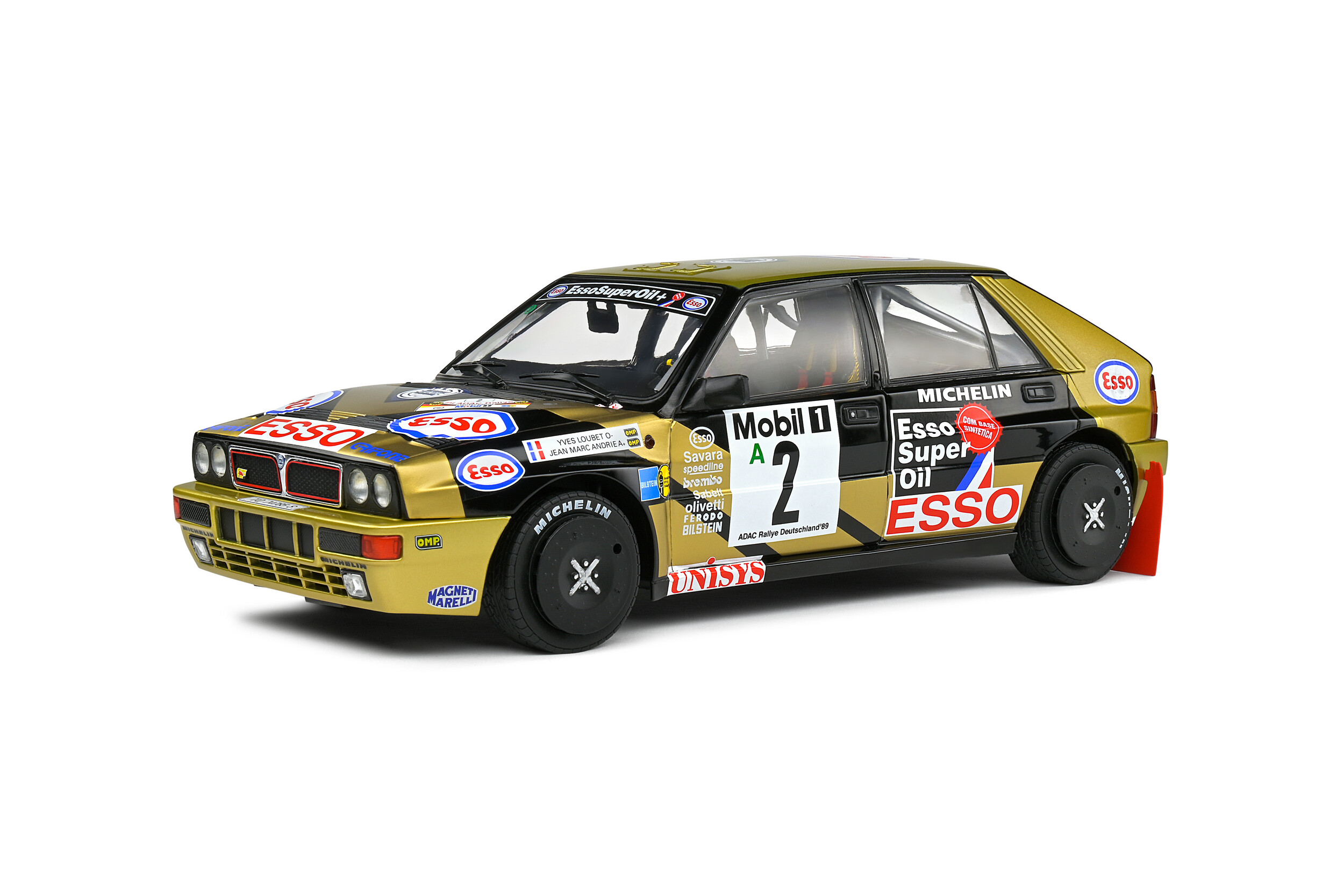 LANCIA DELTA HF INTEGRALE ADAC RALLY DEUTSCHLAND 1989 2 YLOUBET JM S1807805