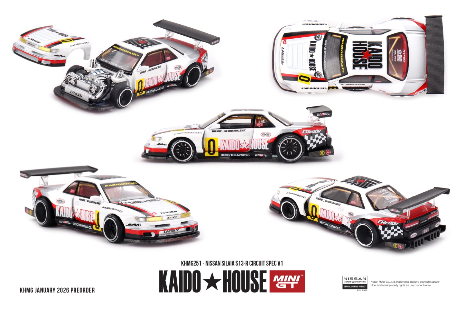 NISSAN SILVIA S13-R CIRCUIT SPEC V1 