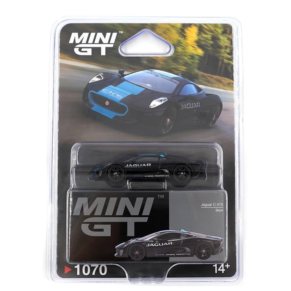 MINI GT JAGUAR C-X75 BLACK