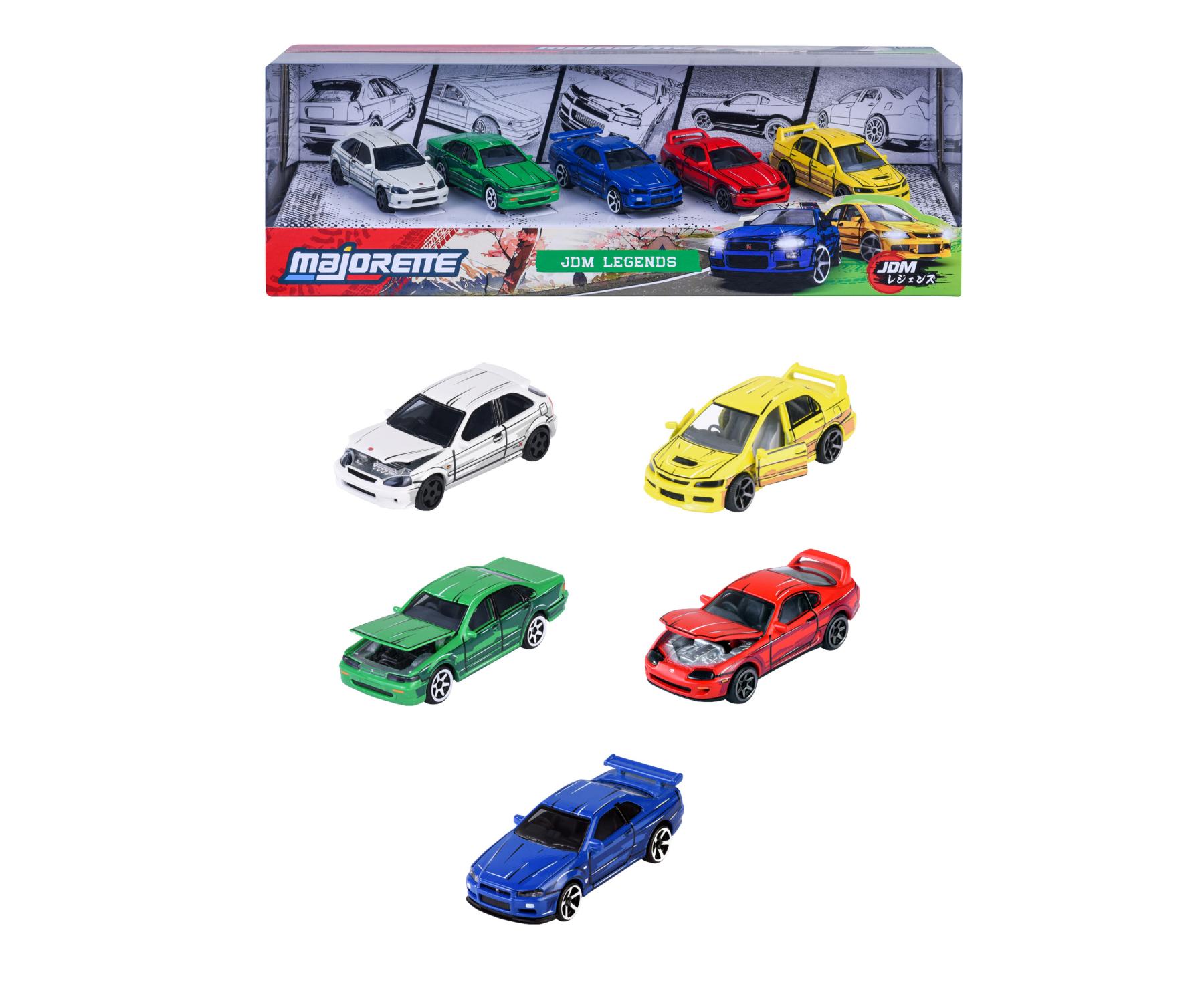 MAJORETTE JDM LEGENDS 5 PCS GIFTPACK