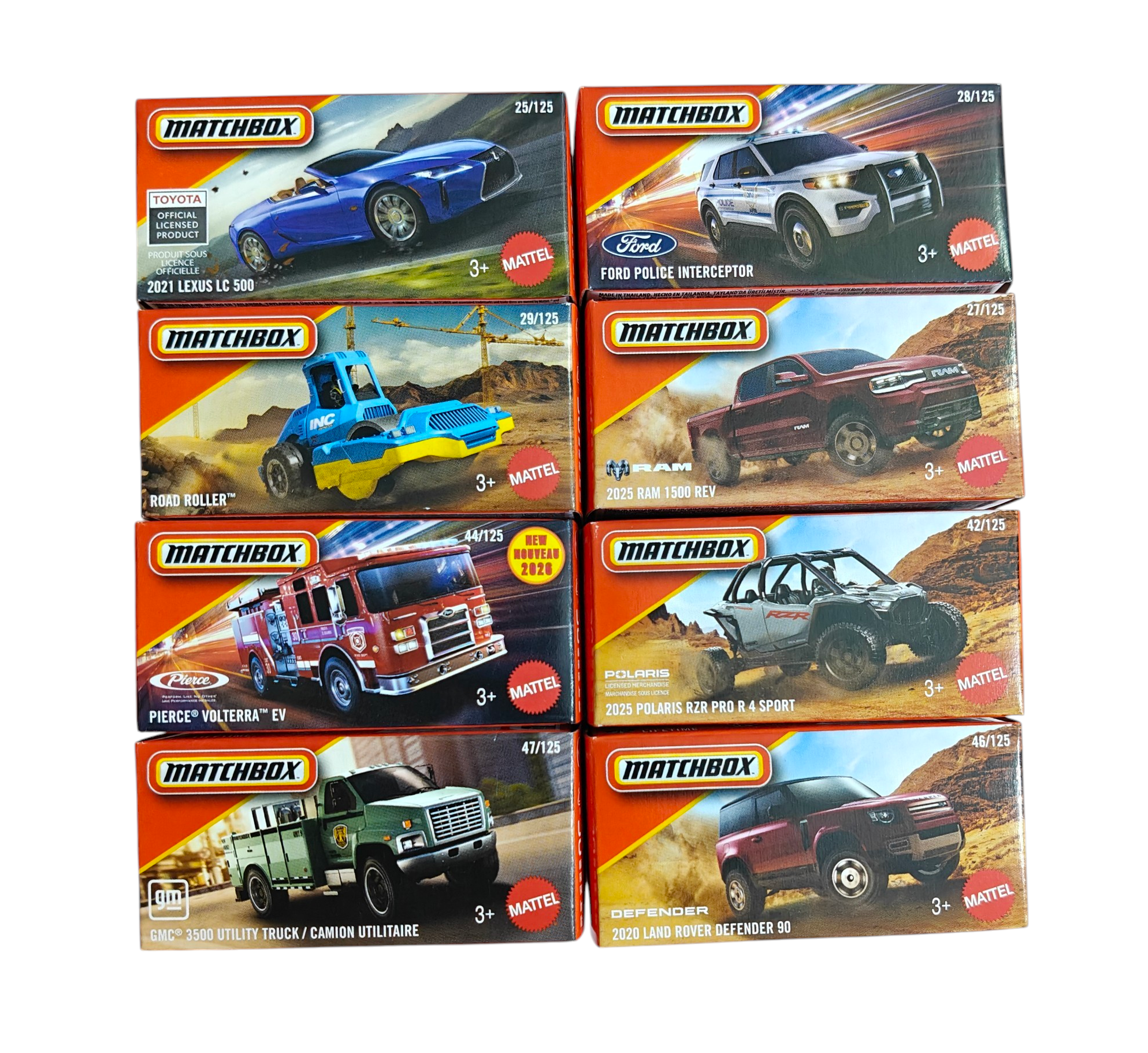 MATCHBOX POWER GRABS SET A