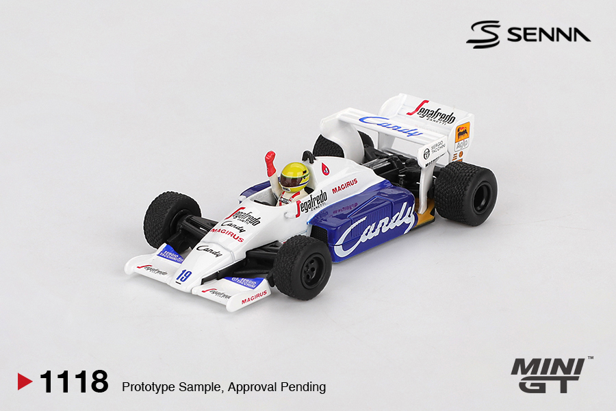 MINI GT TOLEMAN TG184 19 AYRTON SENNA 1984 MONACO GRAND PRIX 2ND PLAC