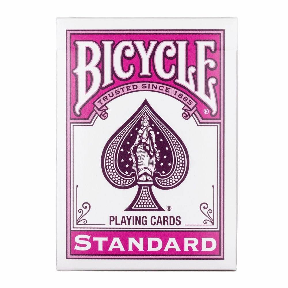 BICYCLE STANDARD PINK PLAYING CARDS