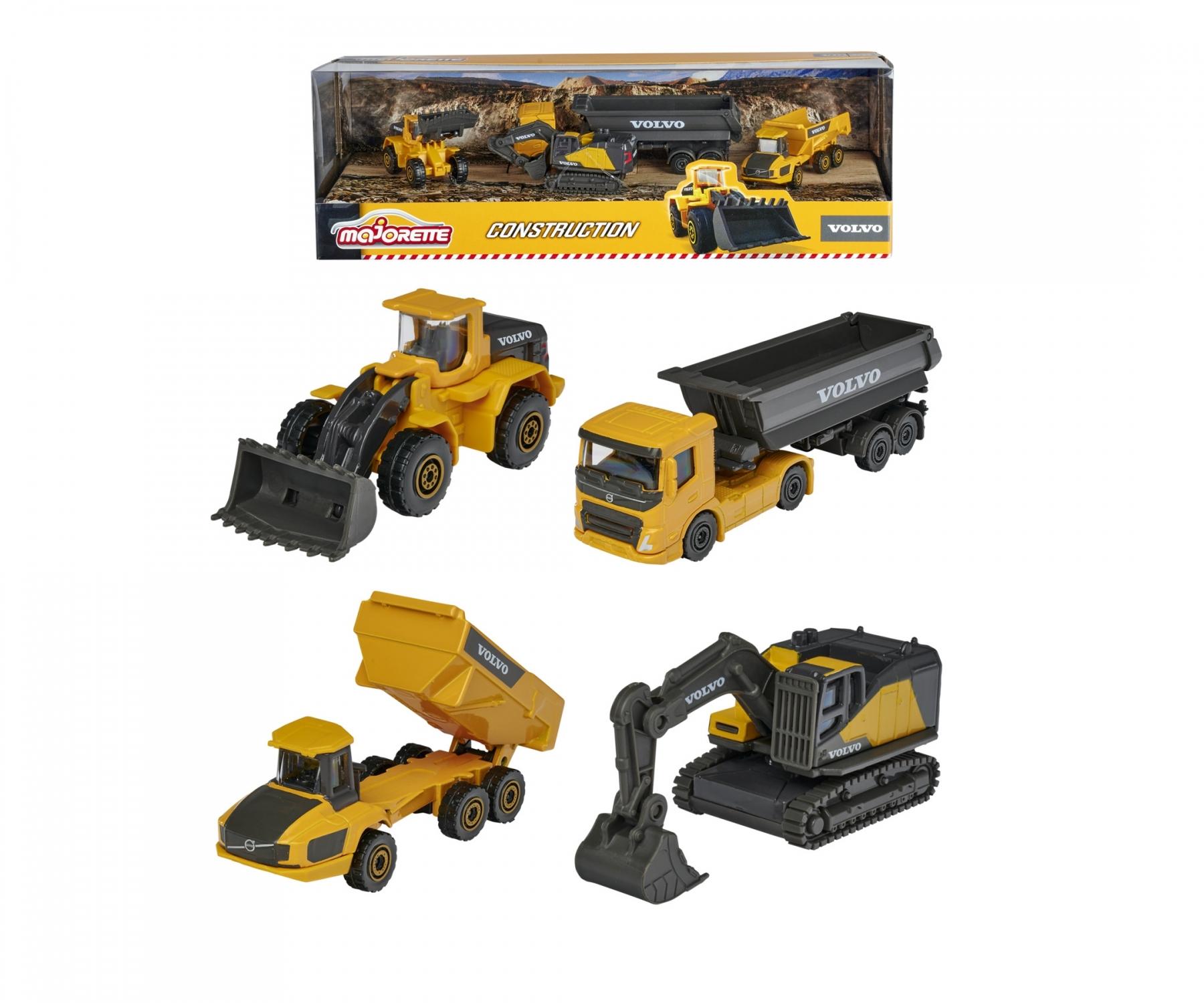 VOLVO CONSTRUCTION 4 PIECES GIFTPACK
