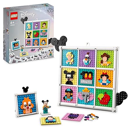 LEGO DISNEY 100 YRS OF DISNEY ANIMATION ICONS BUILDING TOY SET 1022 