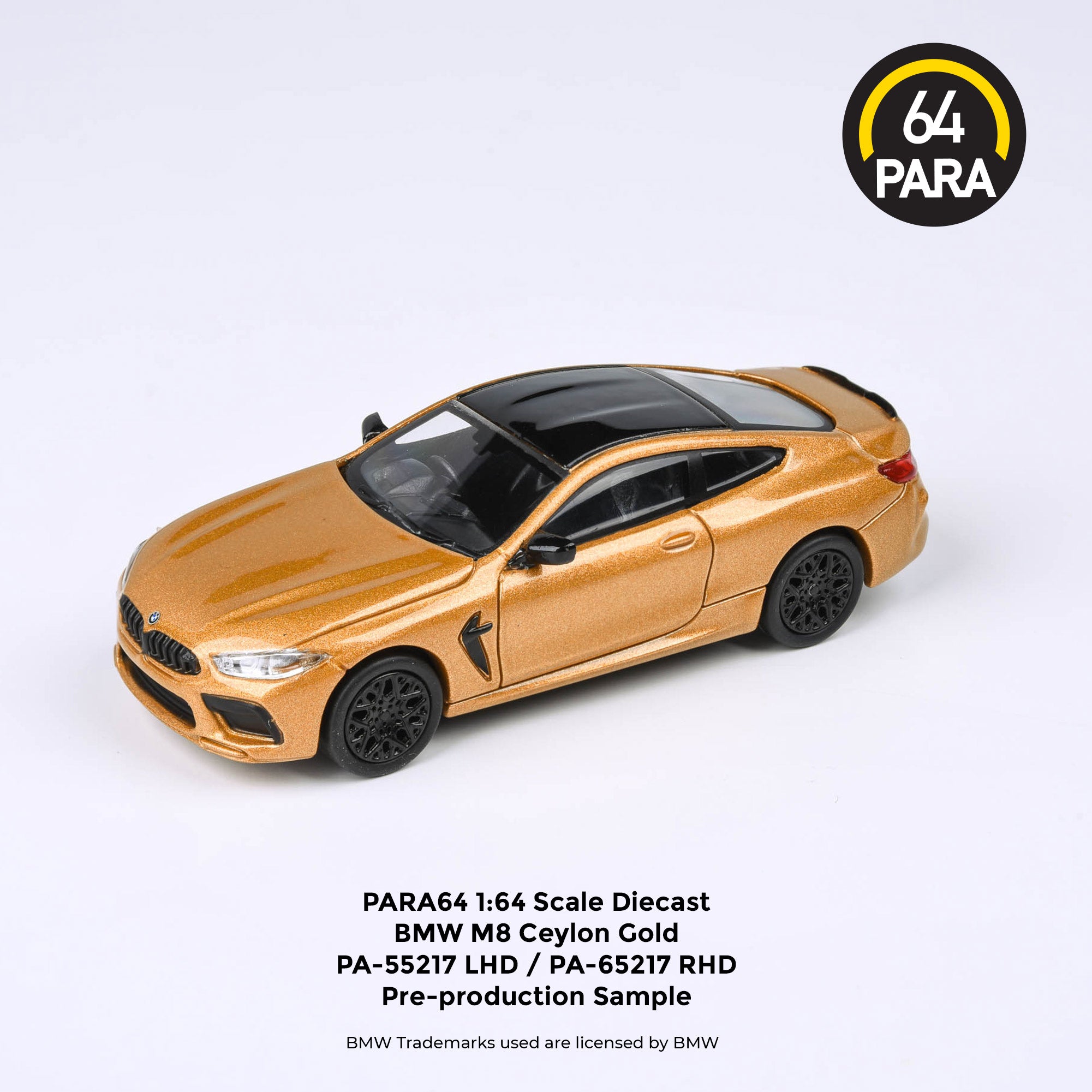 PARA64 BMW M8 COUPE CEYLON GOLD