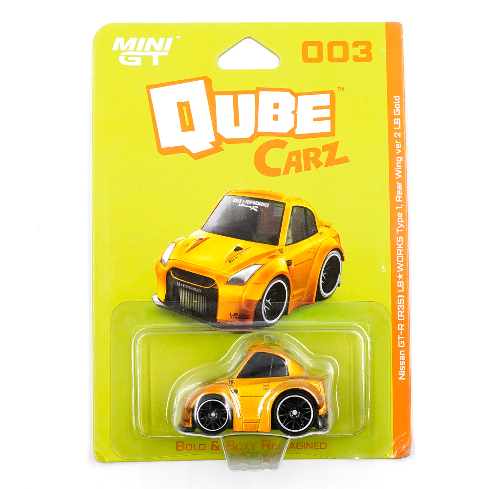 NISSAN GT-R R35 LB WORKS TYPE 1,REAR WING VER 2 LB GOLD
